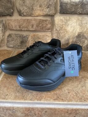 Athletic Works Mens Shoes Size 13 Black Omar Lightweight New